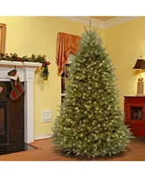 National Tree 9' Dunhill Fir Hinged Tree with 900 Dual Color(R) Led Lights + PowerConnect System-9 Functions