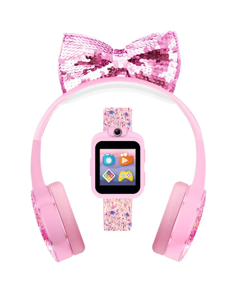 PlayZoom 2 Girls Smartwatch - Pink Unicorn Print 