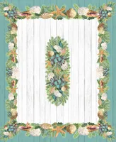 Laural Home Christmas By The Sea Tablecloth