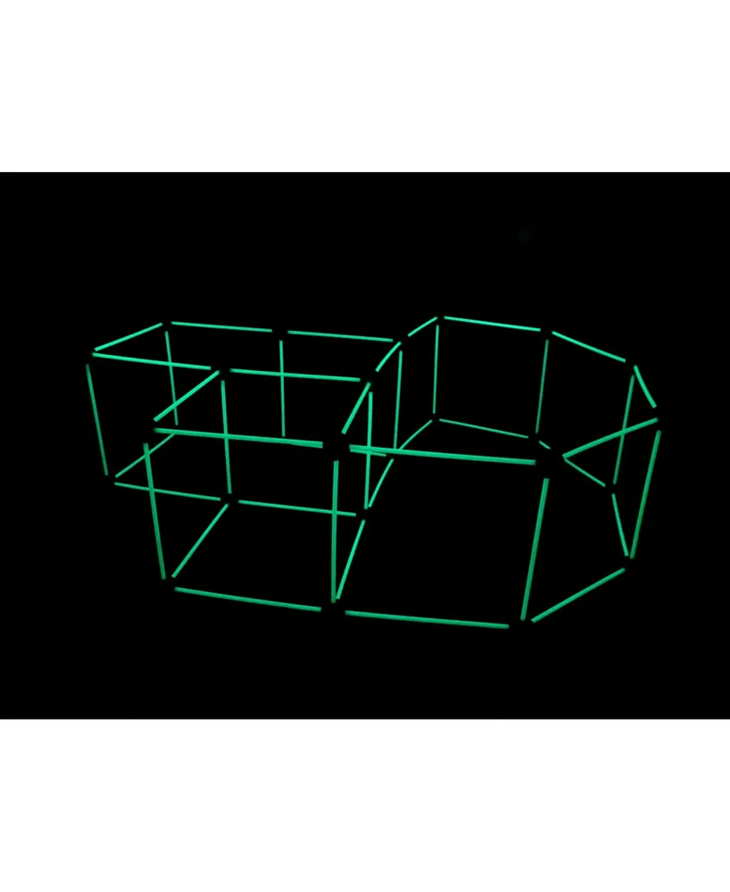 Funphix Supersized Glow in The Dark Fort Building Set