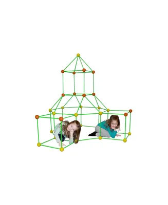 Funphix Supersized Glow in The Dark Fort Building Set, 154 Pieces