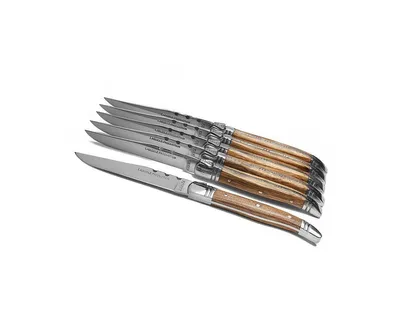 Laguiole Tradition 6-Pc. Steak Knife Set