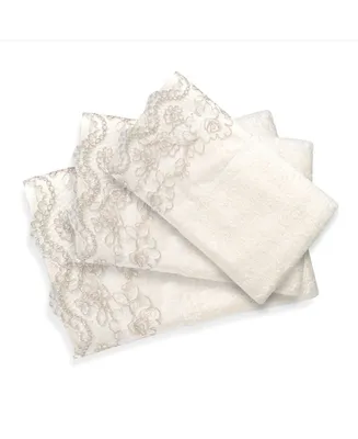 Rose Vine Bath 3 Piece Towel Set