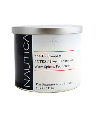 Nautica Compass Candle, 14.5 oz