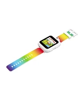 Kid's Playzoom 2 Rainbow Print Tpu Strap Smart Watch 41mm