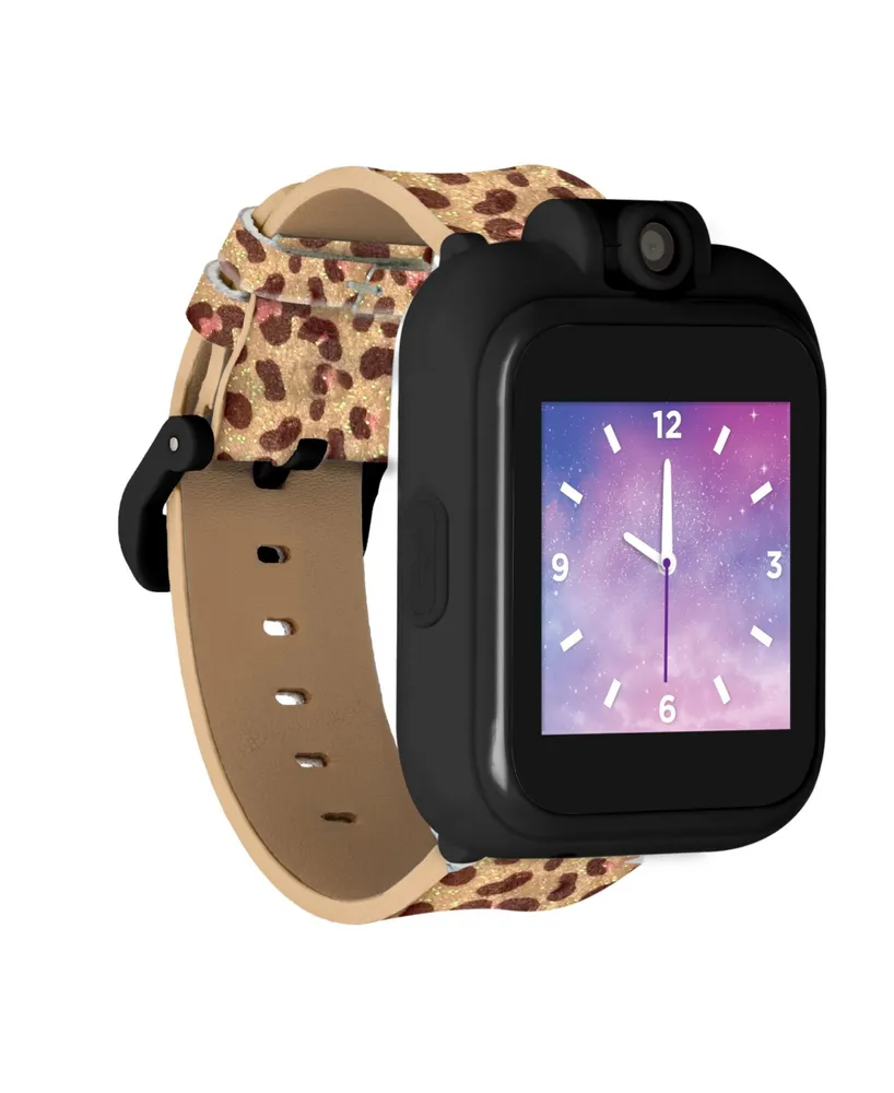 Kid's Playzoom 2 Leopard Print Tpu Strap Smart Watch 41mm