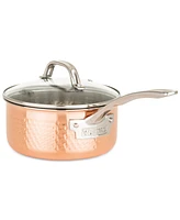Viking 3-Ply Hammered Copper Clad 10-Pc. Cookware Set