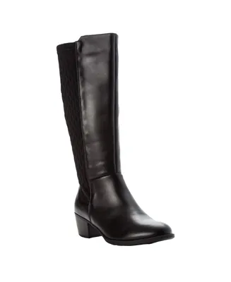 Propet Women's Talise Leather Wide Calf Tall Boots