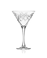 Rolf Glass Olive Martini Glass 10oz