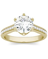 Charles & Colvard Moissanite Engagement Ring (1-5/8 ct. t.w. Dew)