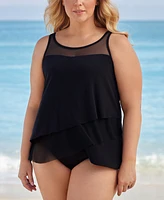 Miraclesuit Plus Mirage Tankini Top