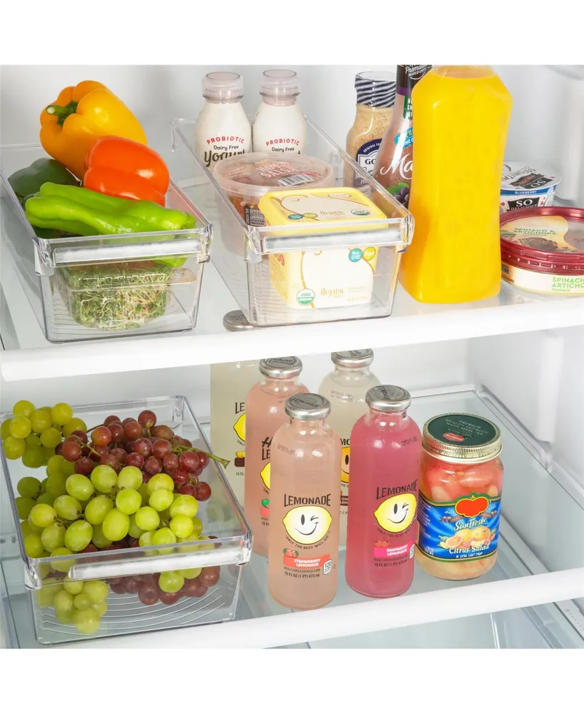 Kitchen Details Refrigerator Storage Bins