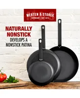 Merten & Storck Pre-Seasoned Carbon Steel 8" Fry Pan