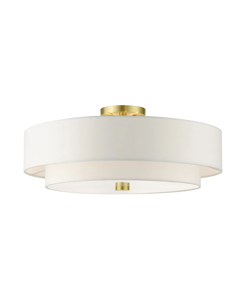 Meridian 5 Lights Semi Flush