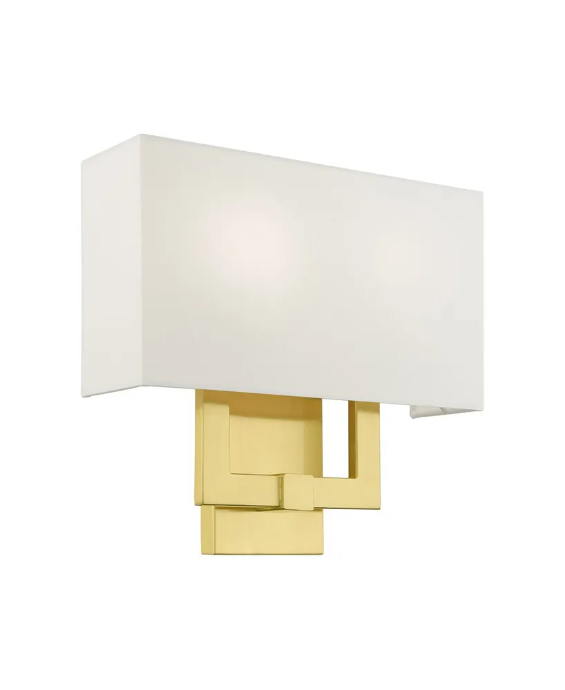 Meridian 2 Lights Sconce - Gold