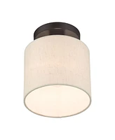 Meadow 1 Light Semi Flush