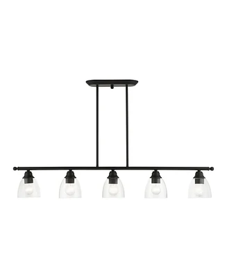 Montgomery 5 Lights Linear Chandelier