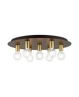 Hillview 7 Lights Flush Mount