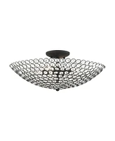 Cassandra 4 Lights Semi Flush