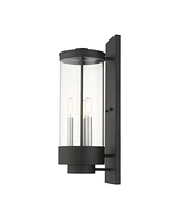 Hillcrest 3 Lights Outdoor Wall Lantern