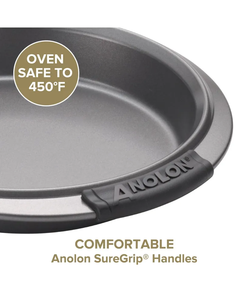 Anolon Advanced 9" x 5" Loaf Pan with Drip Pan Insert