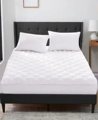 Unikome Four Leaf Clover Quilted Down Alternative Mattress Pad Collection
