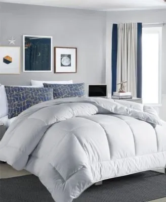 Unikome All Season Classic Grid Jacquard Down Alternative Comforters