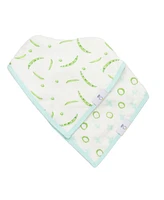 GooseWaddle Slice Slice Baby And Pizza 2 Pack Muslin & Terry Cloth Bib Set