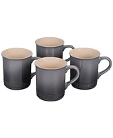 Le Creuset 14 oz. Stoneware Set of Four Coffee Mugs