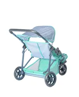 Zig Zag Twin Jogger Doll Stroller