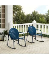 Griffith 2 Piece Outdoor Rocking Chair Set