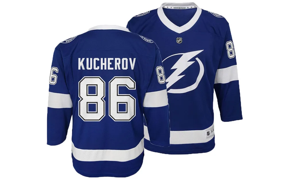 Tampa Bay Lightning Replica Home Jersey - Nikita Kucherov - Youth