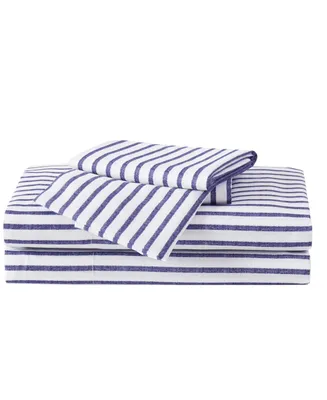 Truly Soft Printed Microfiber 4-Pc. Sheet Set