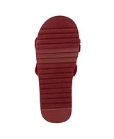 Juicy Couture Women's Halo Faux Fur Slip-On Slippers