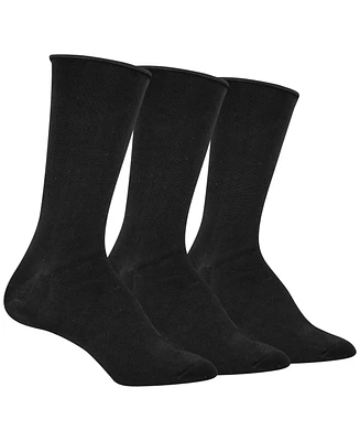 Lauren Ralph Lauren Women's Super Soft 3pk Roll-Top Socks 34026PK