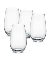 Villeroy & Boch Entree Water Tumbler or Cocktail Glass, Set of 4