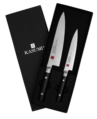 Kasumi 2 Pc. Gyuto 6" Utility & 8" Chef Knife Cutlery Set