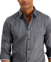 I.n.c. International Concepts Men's Ringo Pindot Shirt, Created for Macy's