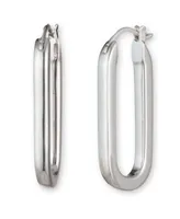 Lauren Ralph Lauren Sterling Silver Link Hoop Earring