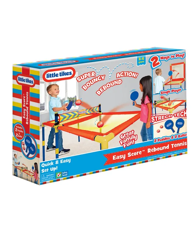 Little Tikes Easy Score Rebound Tennis Ping Pong Game with 2