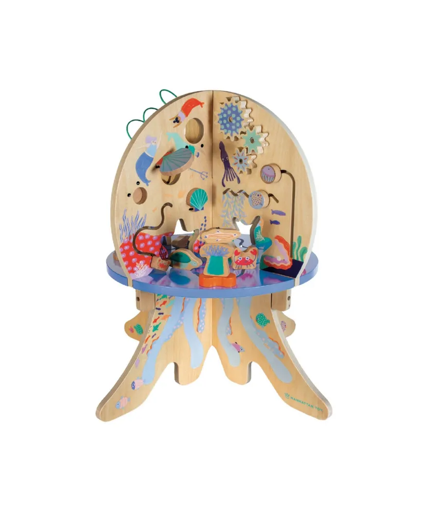 Manhattan Toy Company Deep Sea Adventure Wooden Toddler Activity Center