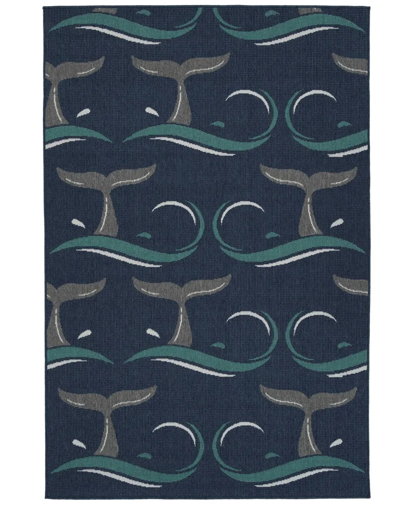 Kaleen Puerto PRT16-22 7'2" x 10'5" Outdoor Area Rug