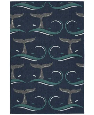 Kaleen Puerto PRT16-22 7'2" x 10'5" Outdoor Area Rug