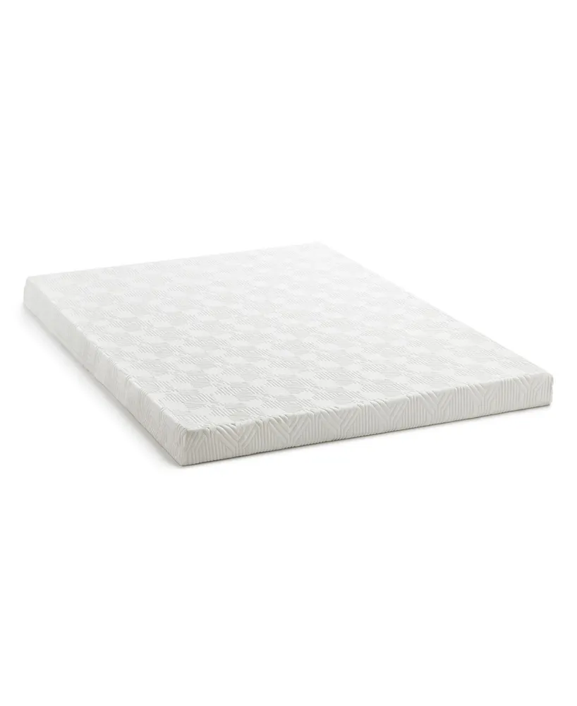 Dream Collection by Lucid 4" Gel Memory Foam Mattress Topper with Breathable Cover