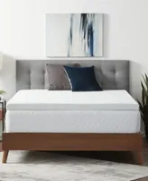 Dream Collection By Lucid Gel Memory Foam Mattress Topper With Breathable Cover