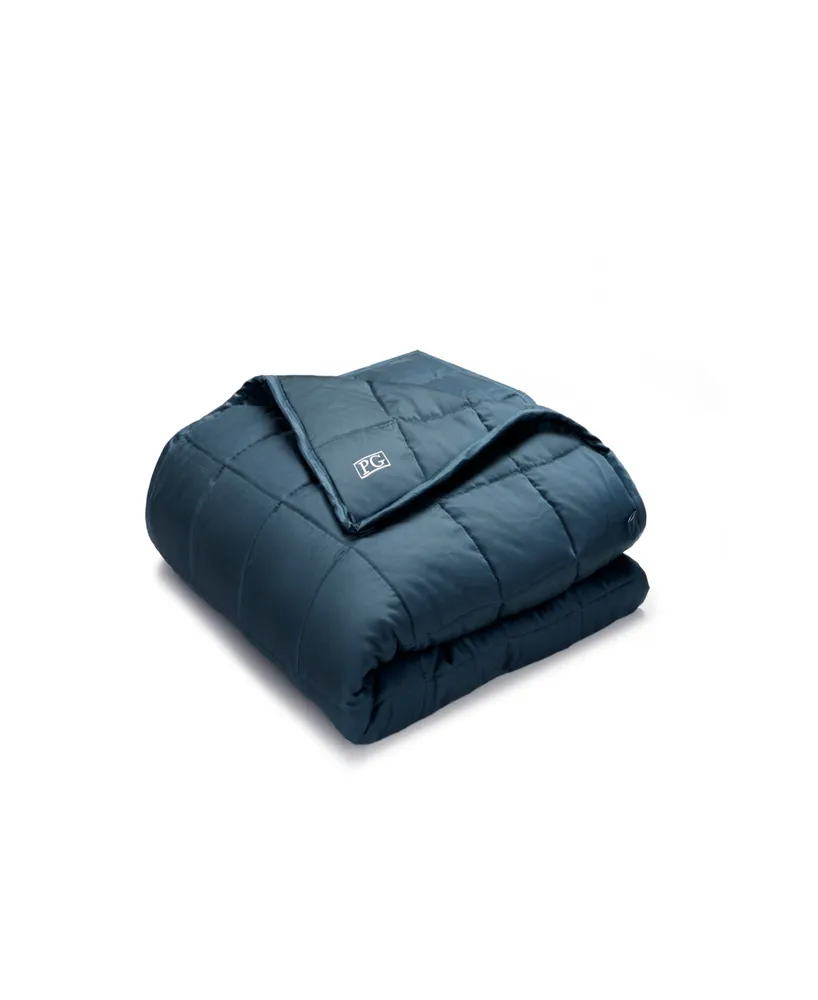 Pillow Guy Weighted Blanket, 15lb, Navy