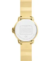 Coach Women's Arden Gold-Tone Bracelet Watch 28mm