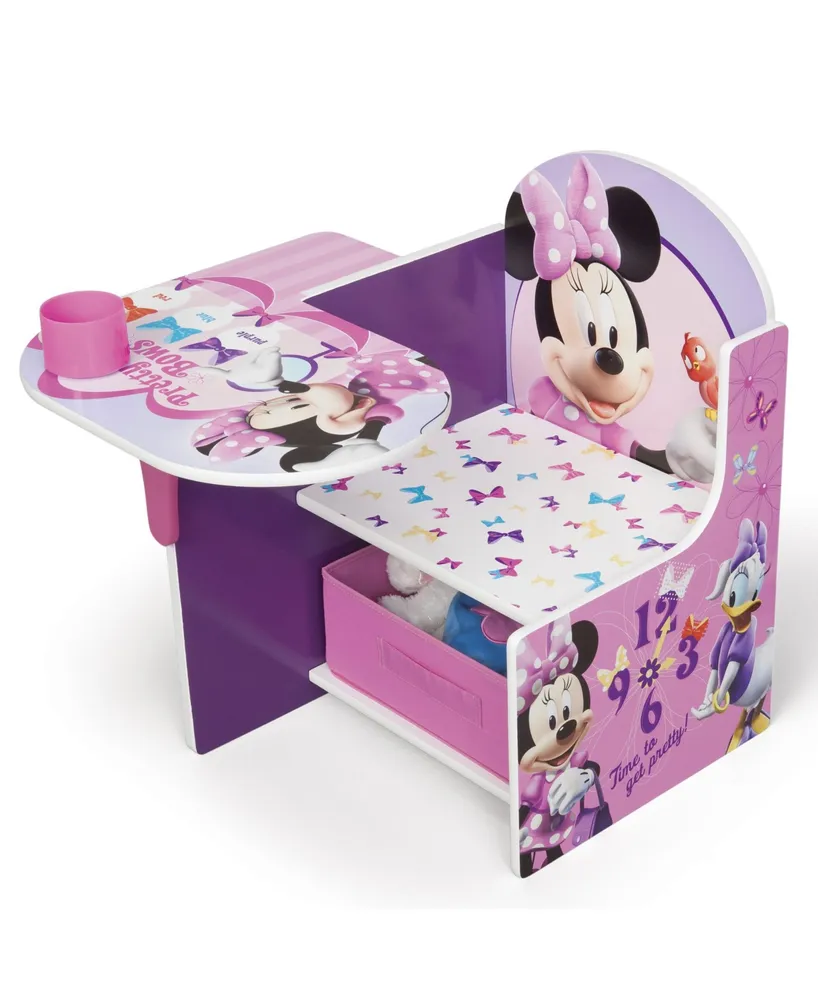 Disney Minnie Mouse Chair Desk with Storage Bin by Delta Children