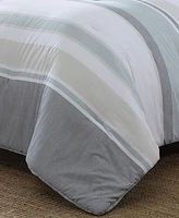 Closeout! Nautica Eastport Reversible 5-Piece Comforter Set, King