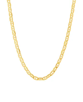 Polished 20" Mariner Chain (3mm) in 10K Yellow Gold